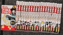 LOT TOMES 1 À 20 MANGA FIRE FORCE D'ATSUSHI OHKUBO