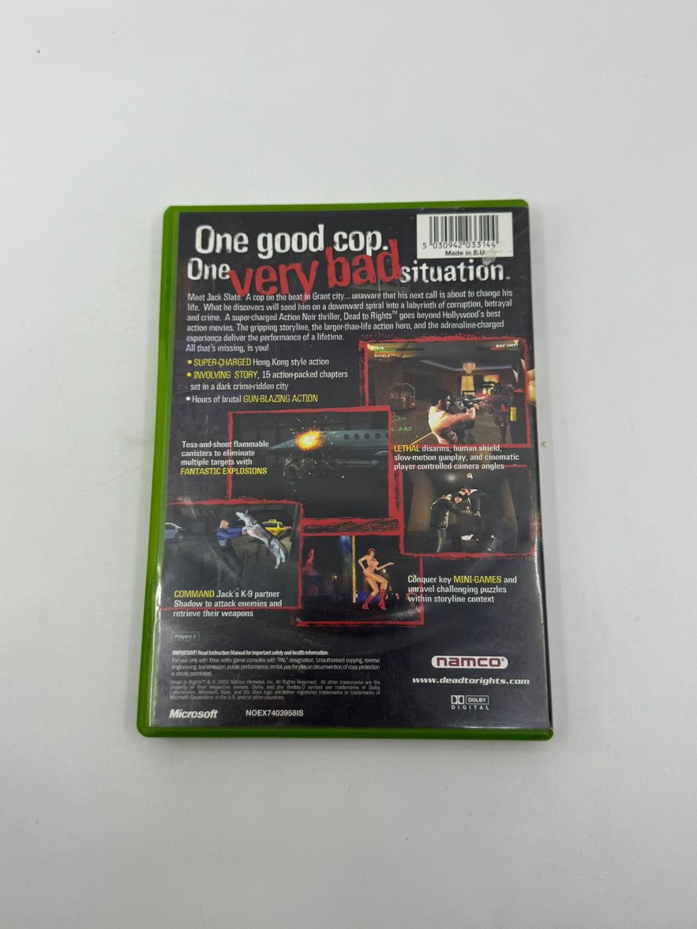Giochi: Dead to Rights (XBOX) – Usato da Herisau venduto da Seyashop1 2