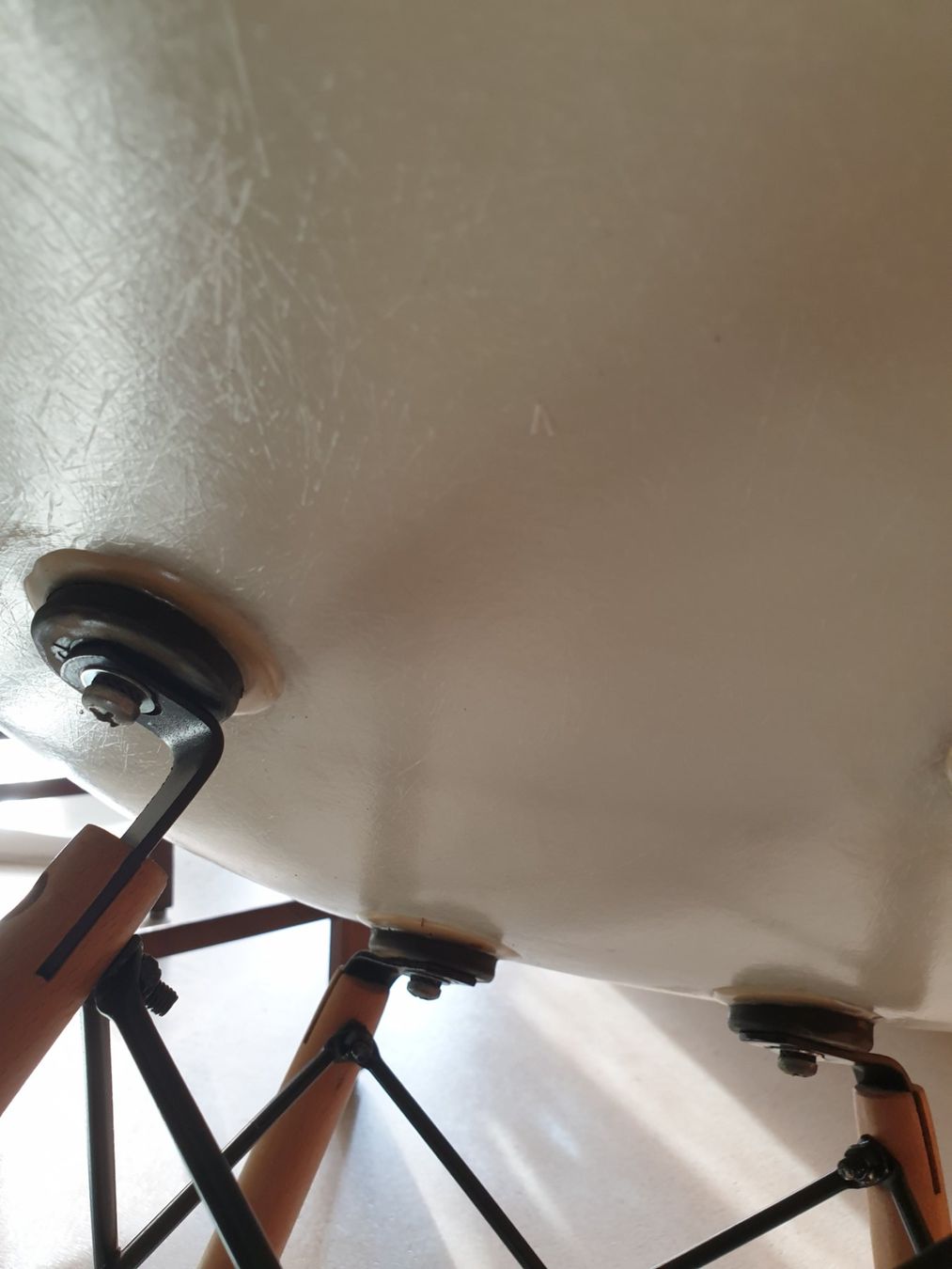 Eames Poltrone: Eames Chair Fiberglas 70's – Usato da rebstein venduto da spacy73 2