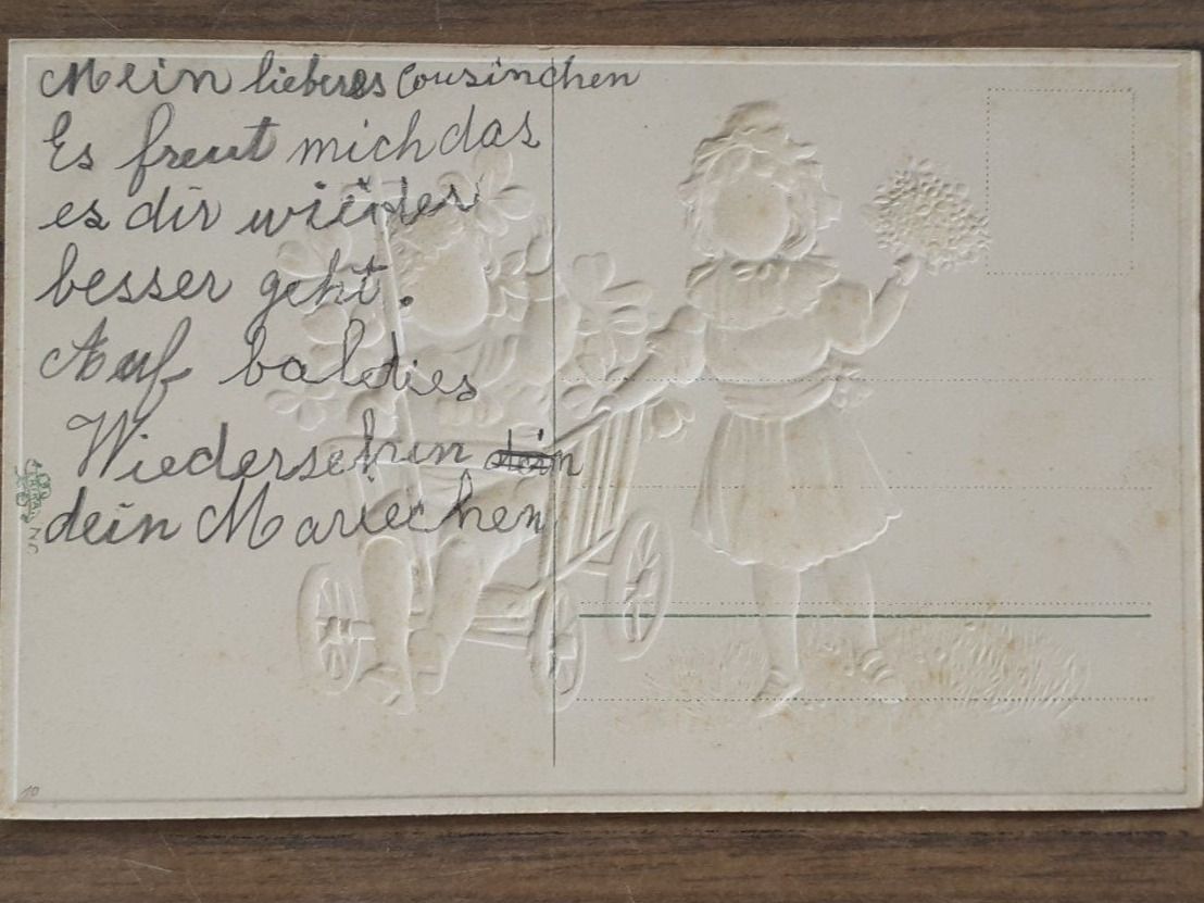 Cartoline postali: Ansichtskarte Kinder antik – Usato da Mörschwil venduto da lindaswunderkiste 3