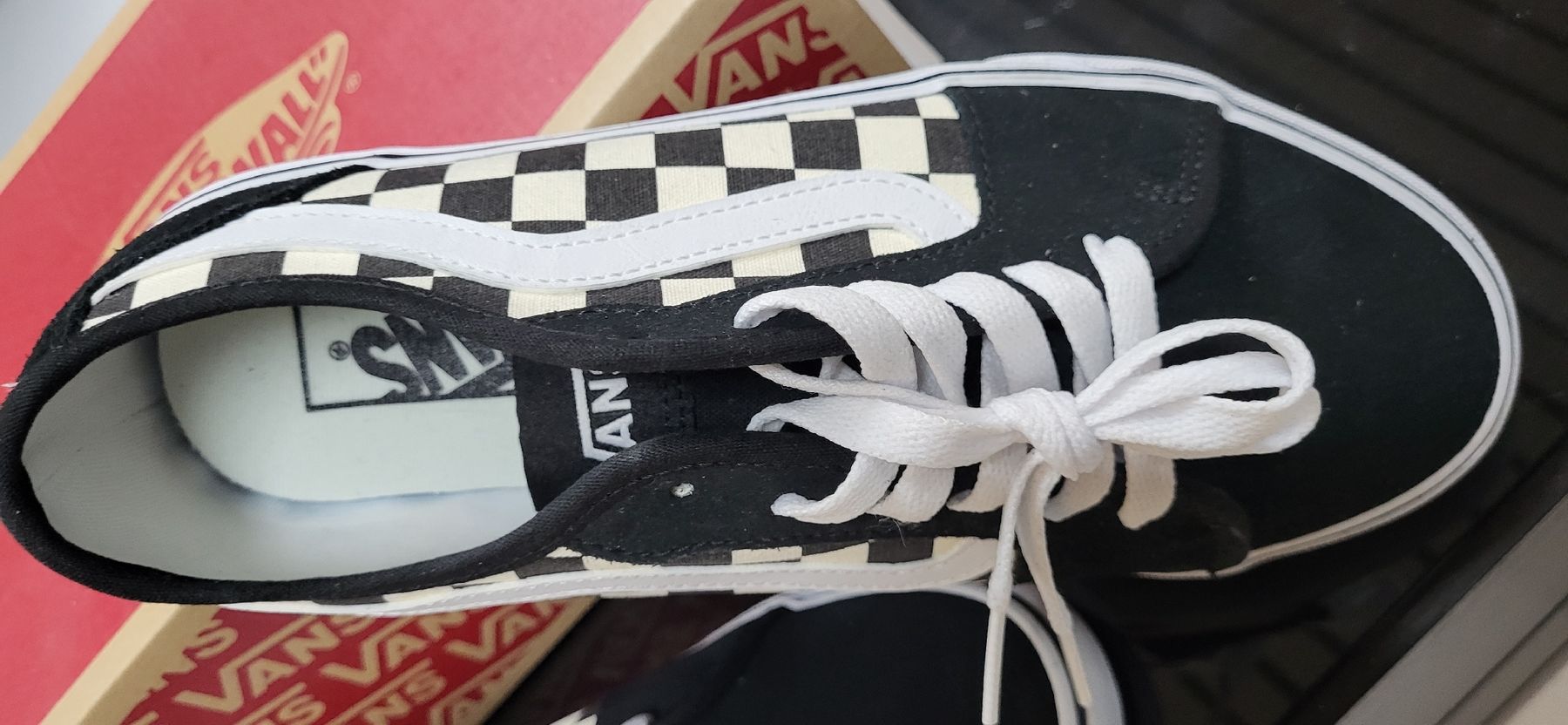 Vans Scarpe da uomo: Vans Old Skool Checkerboard, Grösse 42 – Nuovo e nell'imballaggio originale da Figino venduto da mayam63 2