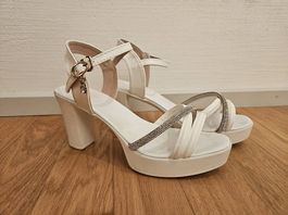 Brautschuhe / Plateauschuhe weiss, 36