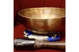 Bol chantant tibétain La♯ · Thêta, 7 métaux / Klangschale