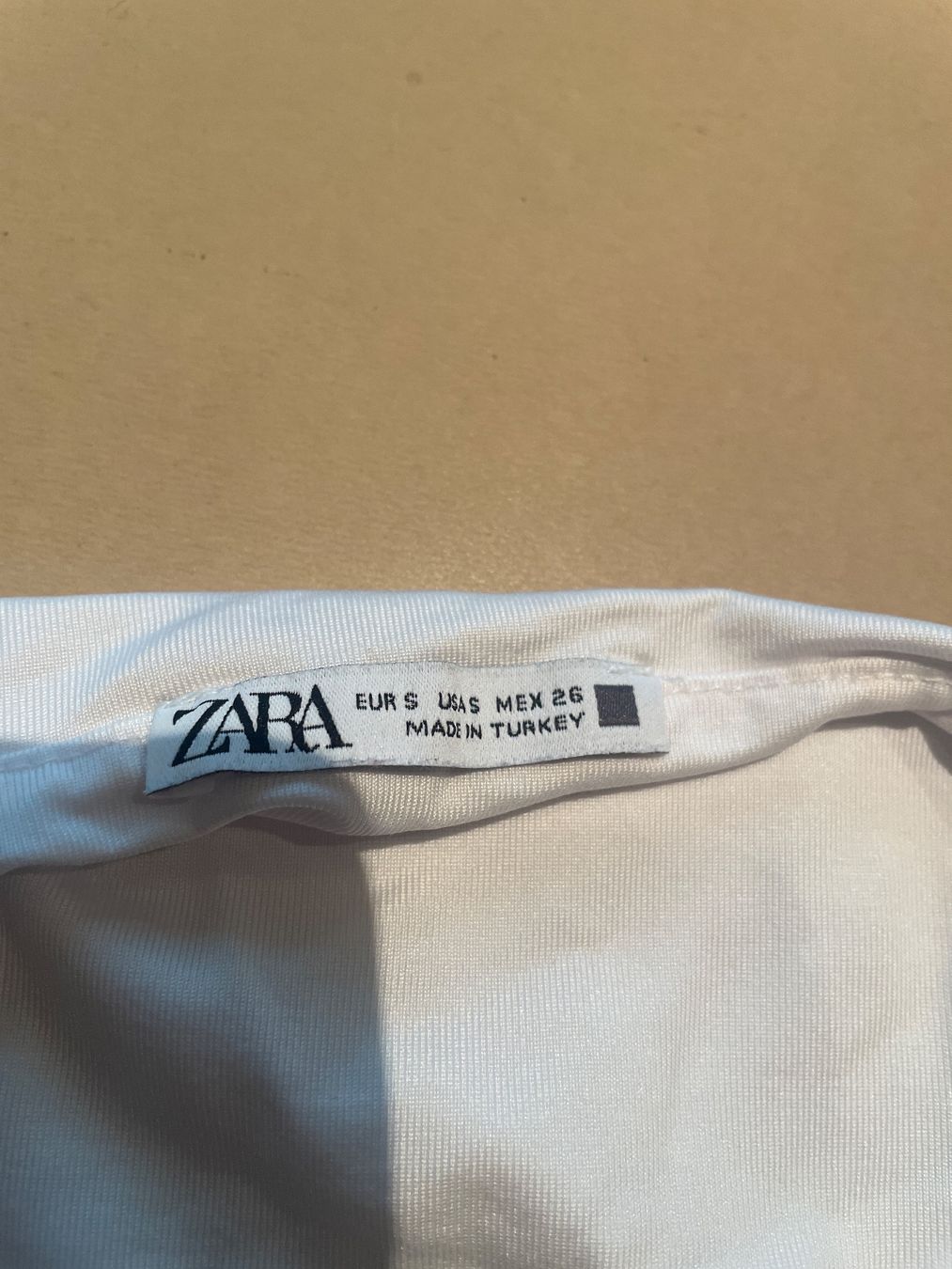 Zara Camicette, T-shirt & Top: Zara Top Sommer Basic weiss, Grösse S - Neuwertig! – Usato da Wollerau venduto da Poschro68 2