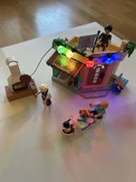Playmobil Pizzeria mit Licht und Zubehör gebrauchter Zustand