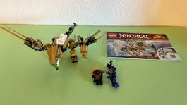 LEGO Ninjago 70666 Dragon doré