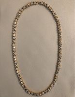 Swarovski collier vintage doré avec cristaux comme neuf!