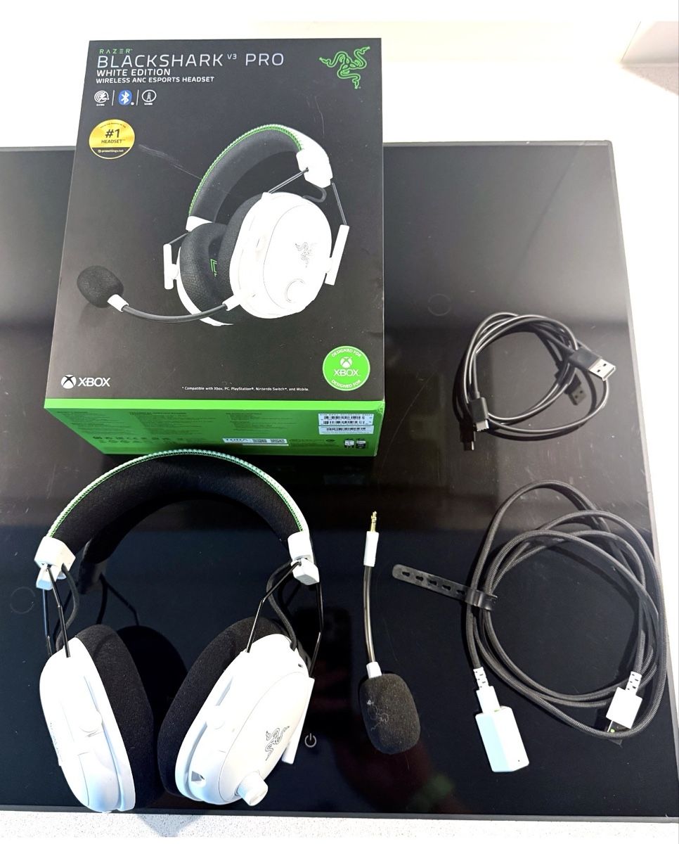 Razer Cuffie: Razer Blackshark V3 Pro Wireless Headset White Edition – Usato da Zürich venduto da tmb90tmb90