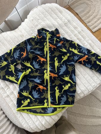 FASERPELZ JACKE MIT DINOS GR 122