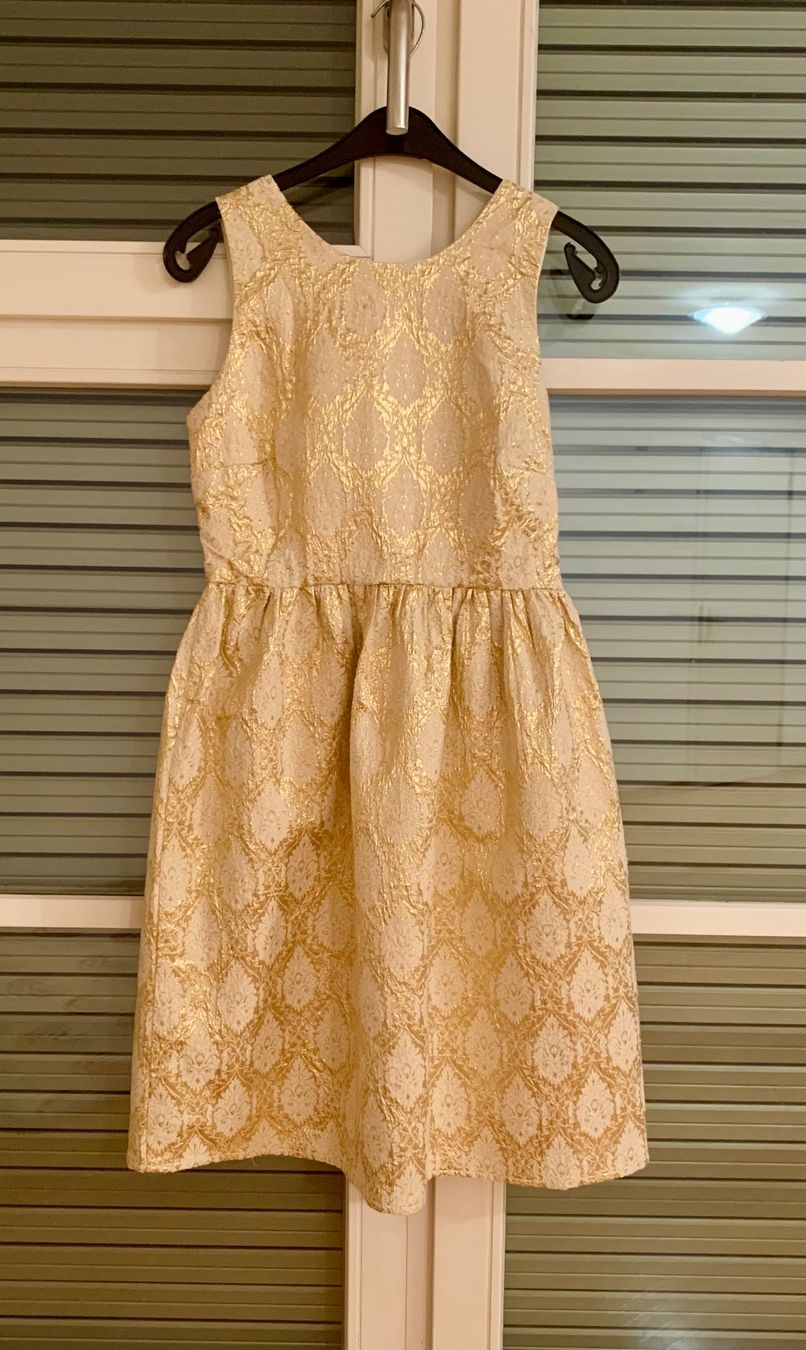 Vestiti: Elegantes Kleid mit Goldmuster, Grösse 36 – Usato da Maienfeld venduto da mar_59mb 3