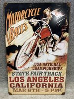 Motorcycle races los angeles California 