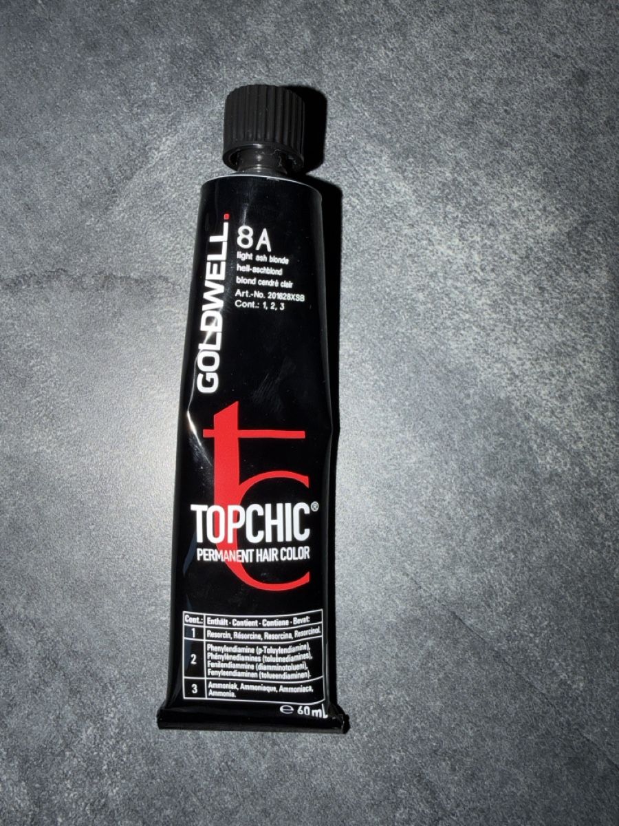 Tinte: 8A Topchic von Goldwell, 40ml – Usato da Röschenz venduto da sar_k5r7