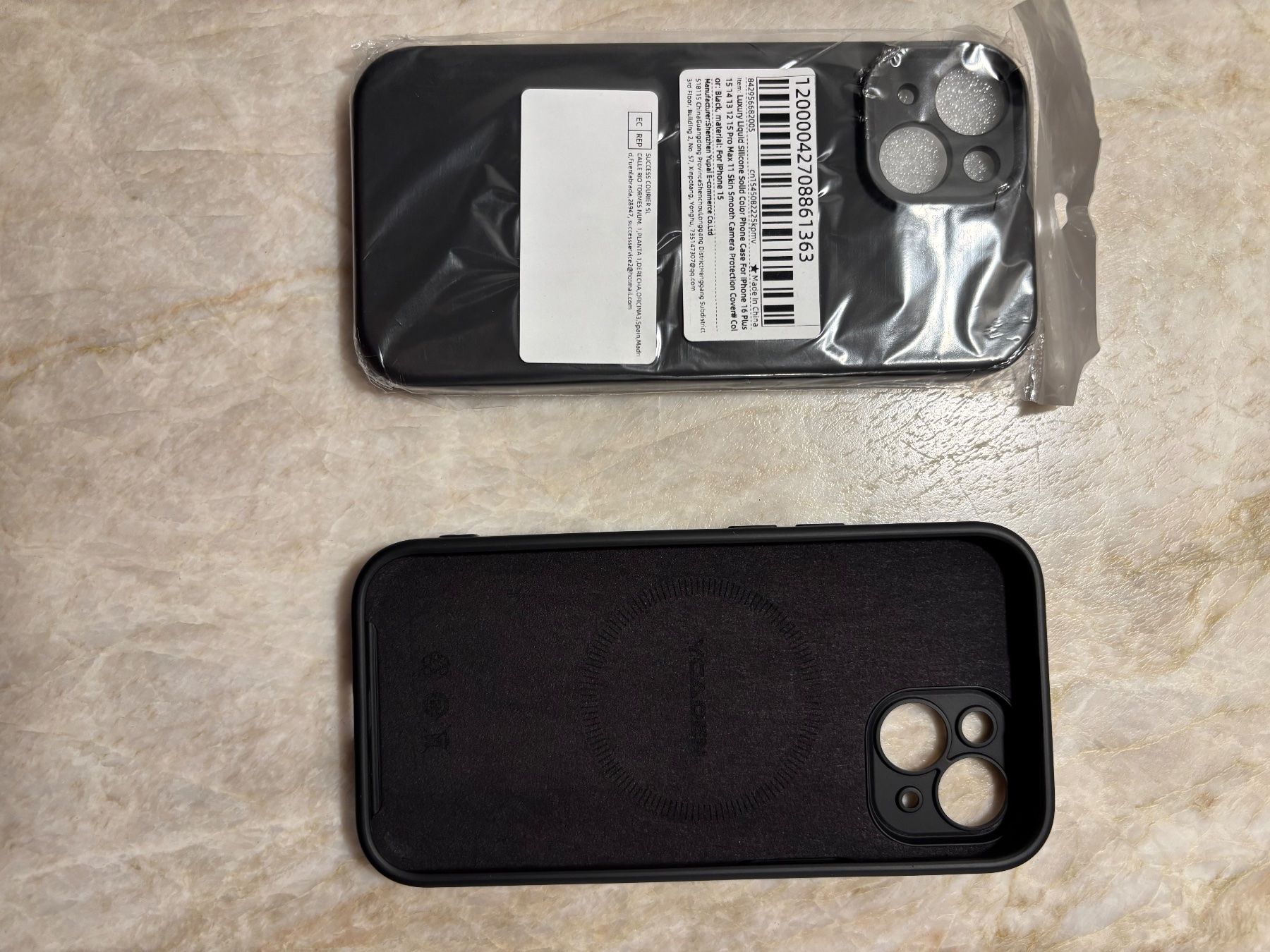 Apple Handys / Smartphones: Schwarze iPhone Hülle, ovp, Silikon, diverse IPhone Modelle – Neu und originalverpackt aus Weissbad von Bausely 1