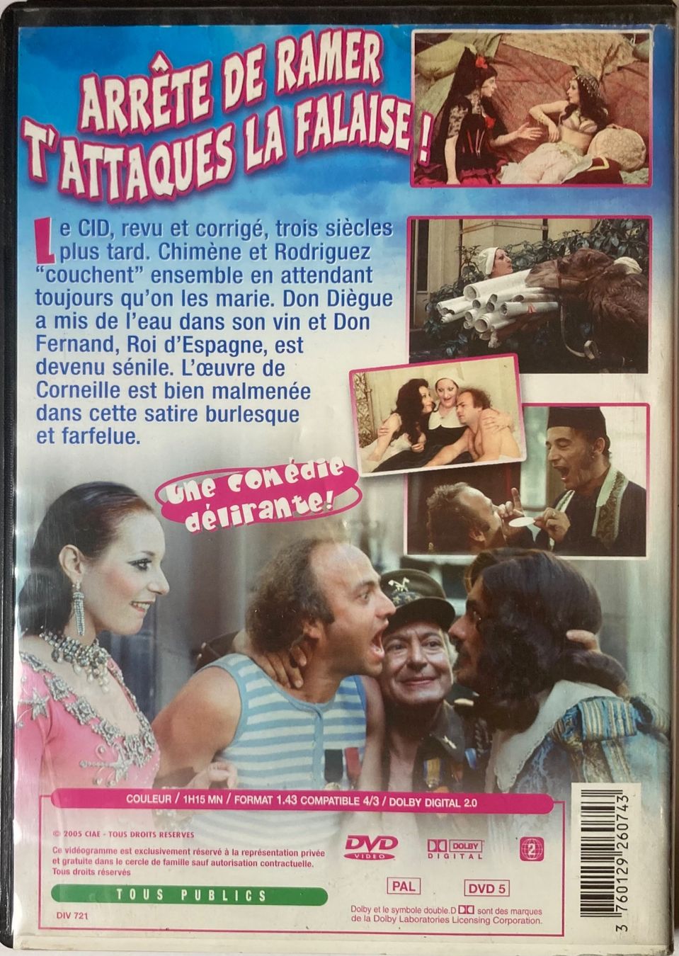 ARRÊTE DE RAMER T'ATTAQUES LA FALAISE ! (D'occasion) à Poliez-Pittet ...