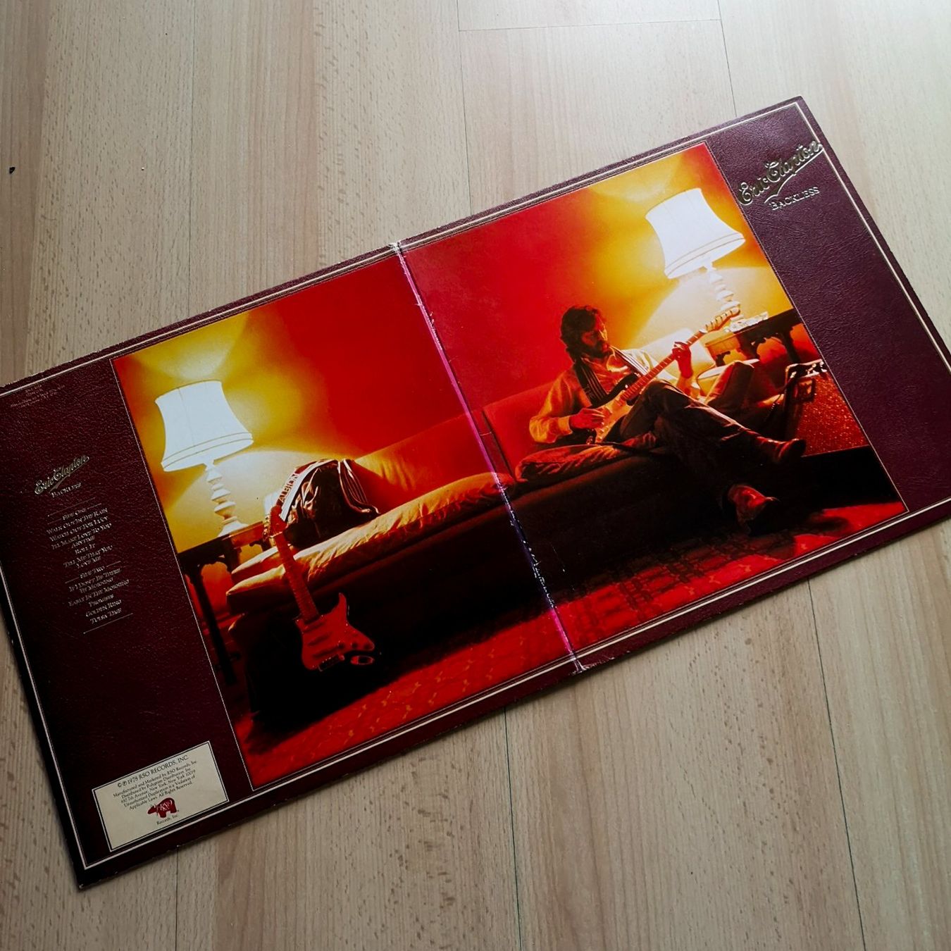 Dischi in vinile: Eric Clapton - Backless (LP Bluesrock 1978) – Usato da Sargans venduto da Botanico 2