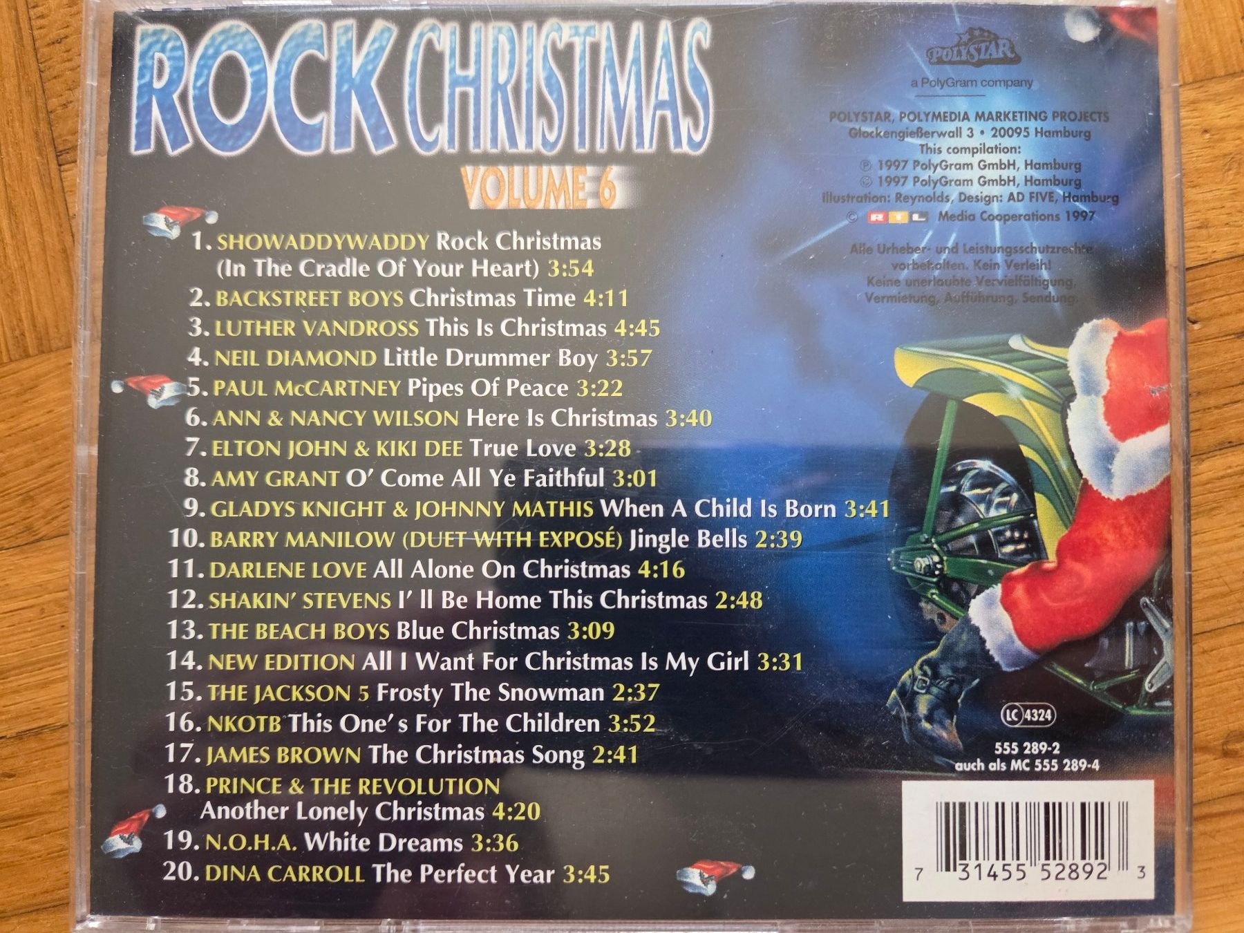 CD: Pop & Rock Weihnachtshits – Usato da Basel venduto da grandfamily 1