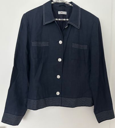 CANETTI Damen Blazer/Jacke Gr. 38, Leinen