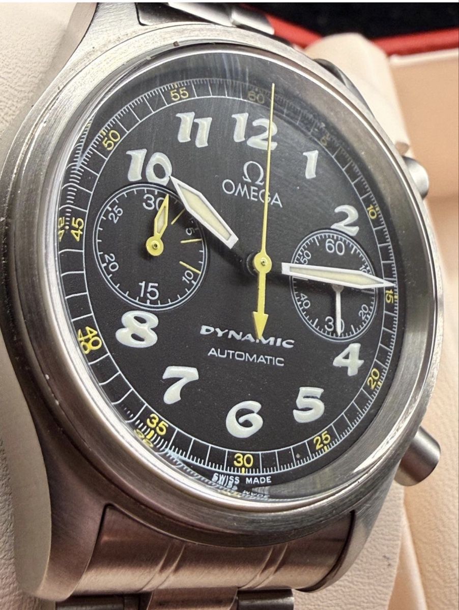 Omega Montres: Montre Omega Dynamic Chronographe full set – D'occasion à Versoix par Rambo_Watch_Sarl 3