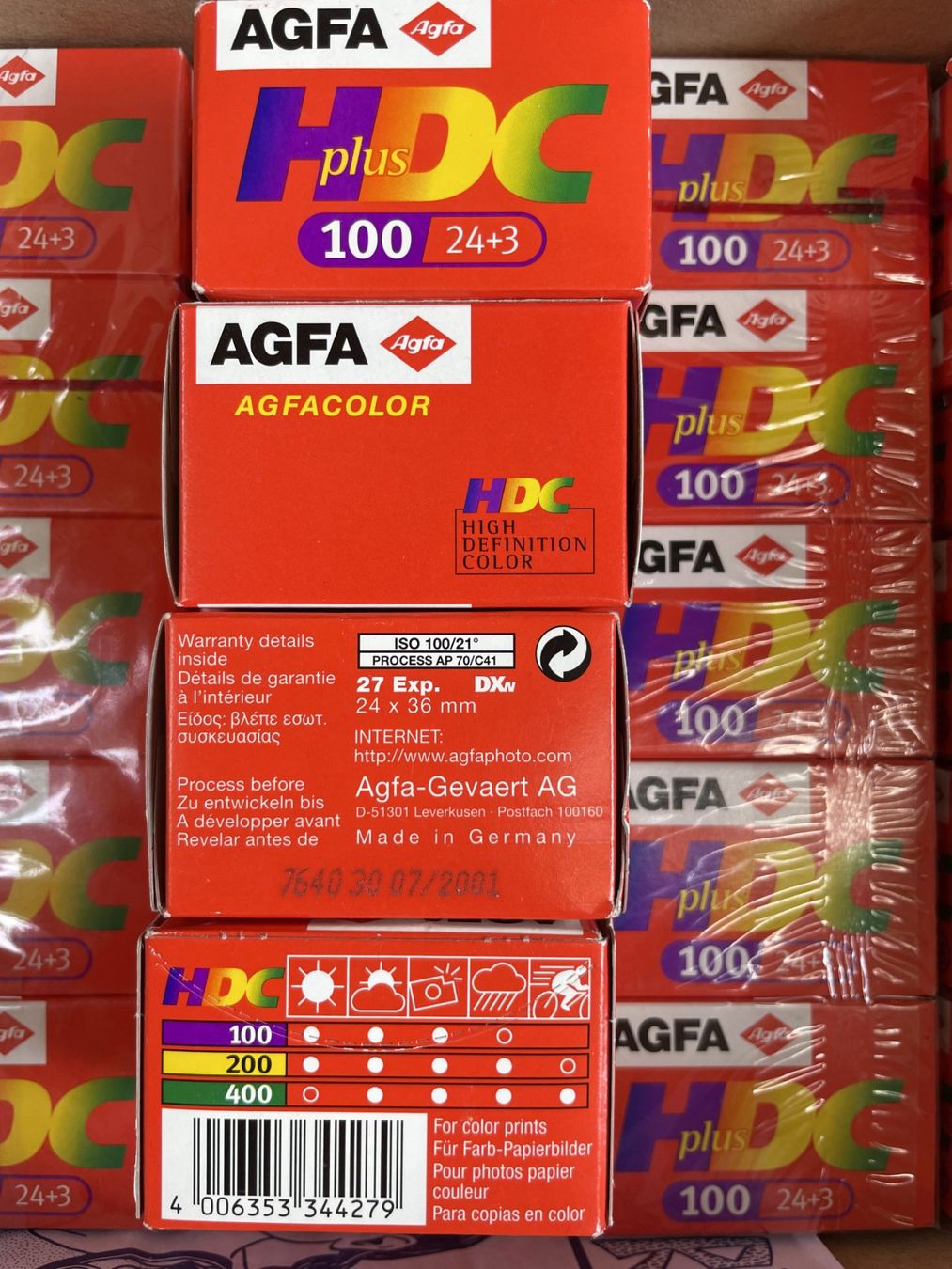 Pellicole: AGFA 135er Filme  Color HDC plus – Nuovo (secondo la descrizione) da Aesch ZH venduto da 19fish58blue 3