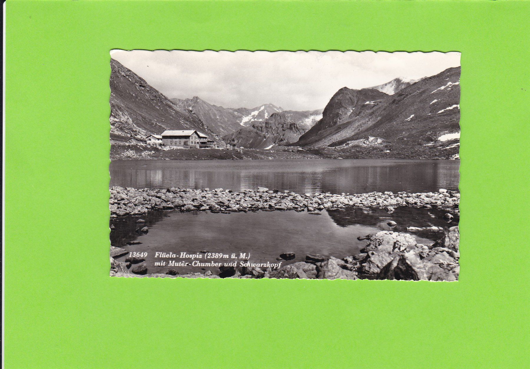 Cartoline postali: Flüela-Hospiz – Usato da St. Peterzell venduto da neckertal
