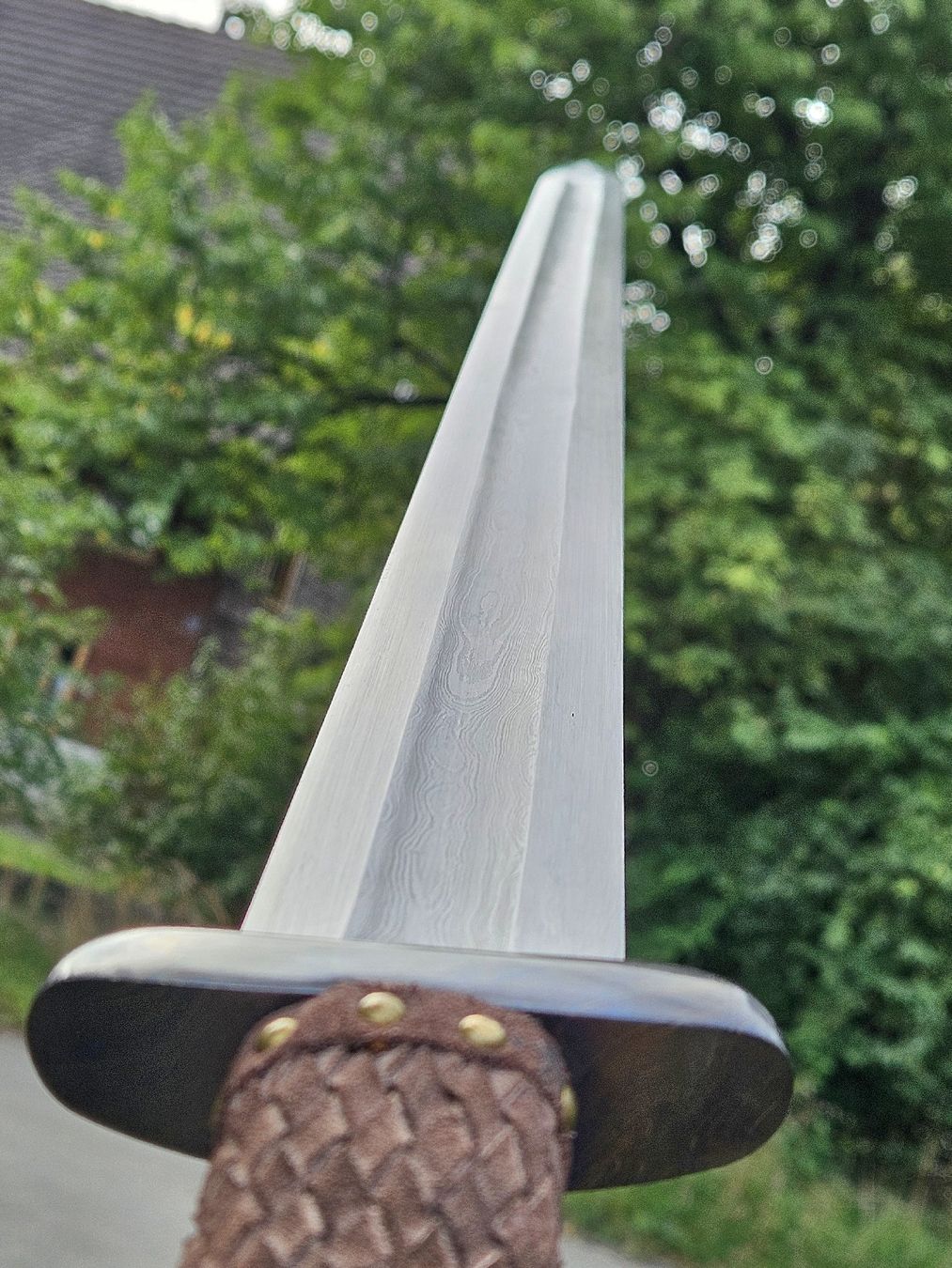 Armi bianche: WIKINGER SCHWERT MIT MOKUME GANE. – Nuovo (secondo la descrizione) da Maschwanden venduto da OliverM05 3