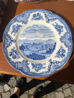 1 assiette porcelaine antique