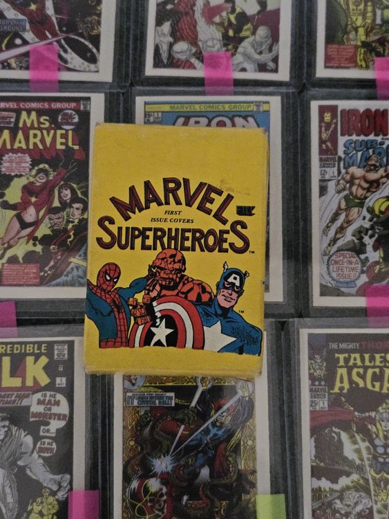 1984 Marvel Superheroes First Issue Trading Card / Full Set (Gebraucht ...
