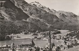 P 212 St. Moritz und Piz Corvatsch (3456 m), ≈ 1940
