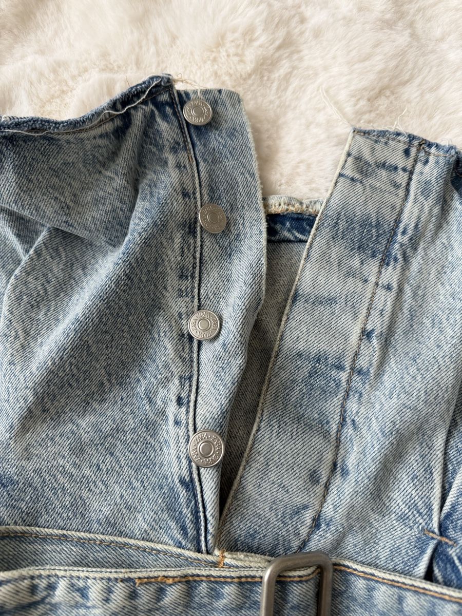 Zara Top: Zara Jeans Top, Gr. S – Usato da Näfels venduto da mar_2ptp 2