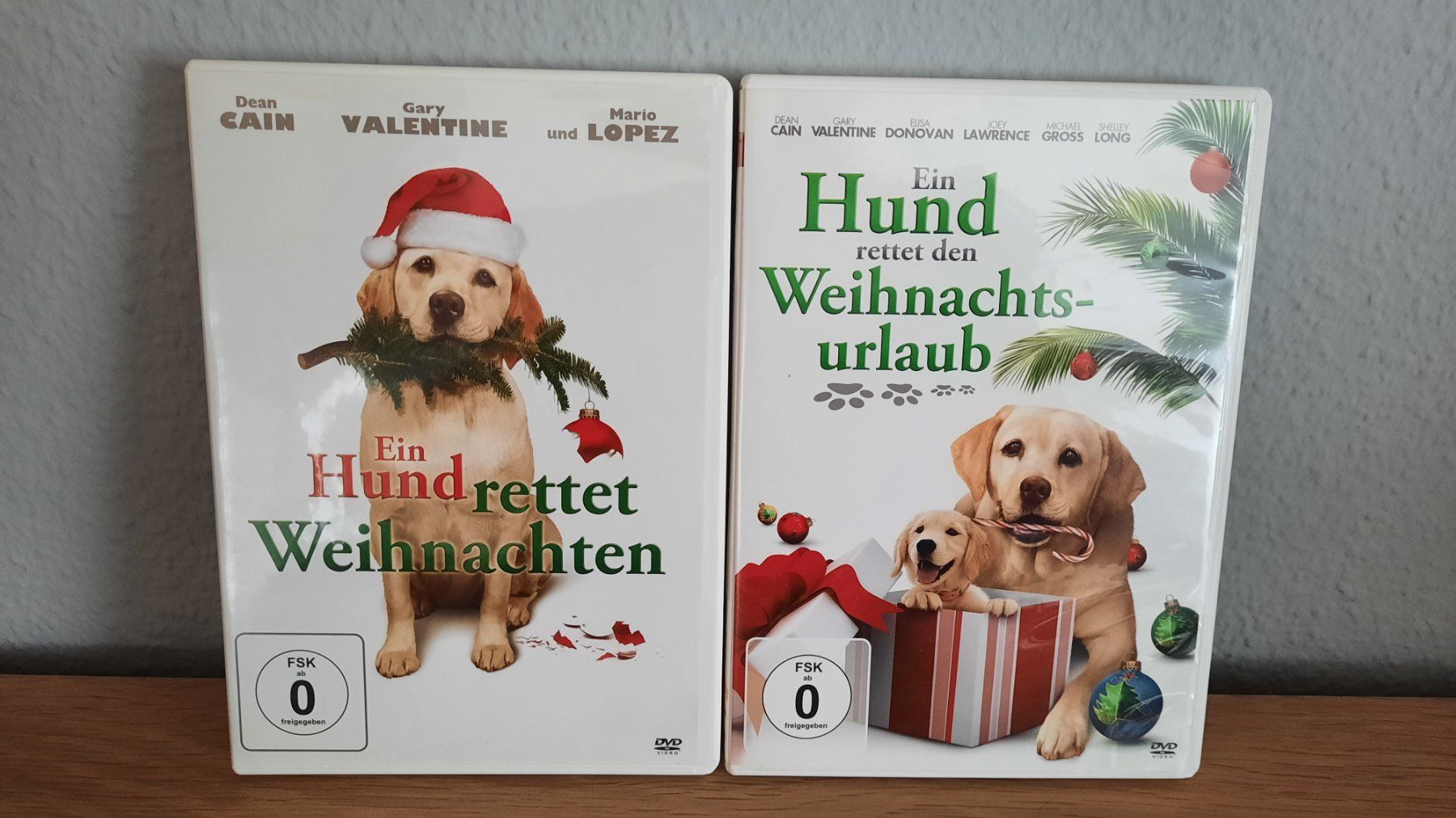 Tutti i DVDs: ***Ein Hund rettet Weihnachten*** 2 DVDs – Usato da Wädenswil venduto da H2H_Secondhandshop