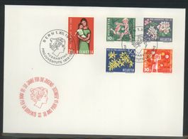 1962, FDC, Pro Juventute (3)