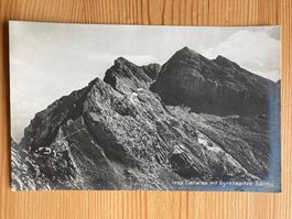 Tierwies mit Gyrenspitze Säntis - AK alt