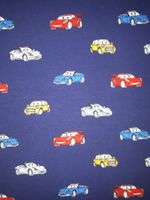 *Sale* Baumwolljersey Print Autofreunde Dunkelblau
