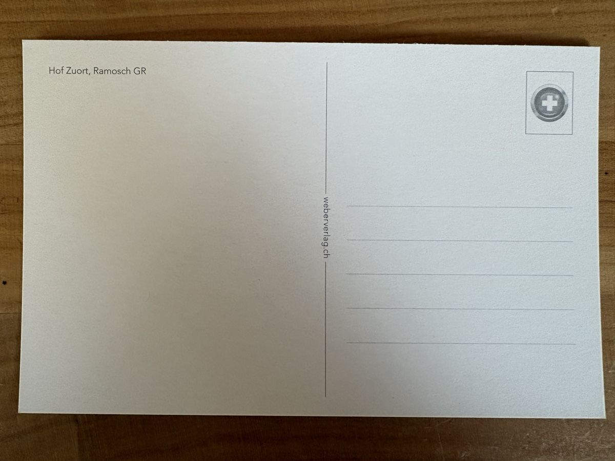 Cartoline postali: AK von Hof Zuort Ramosch – Nuovo (secondo la descrizione) da Rümlang venduto da Kartenpost1 1