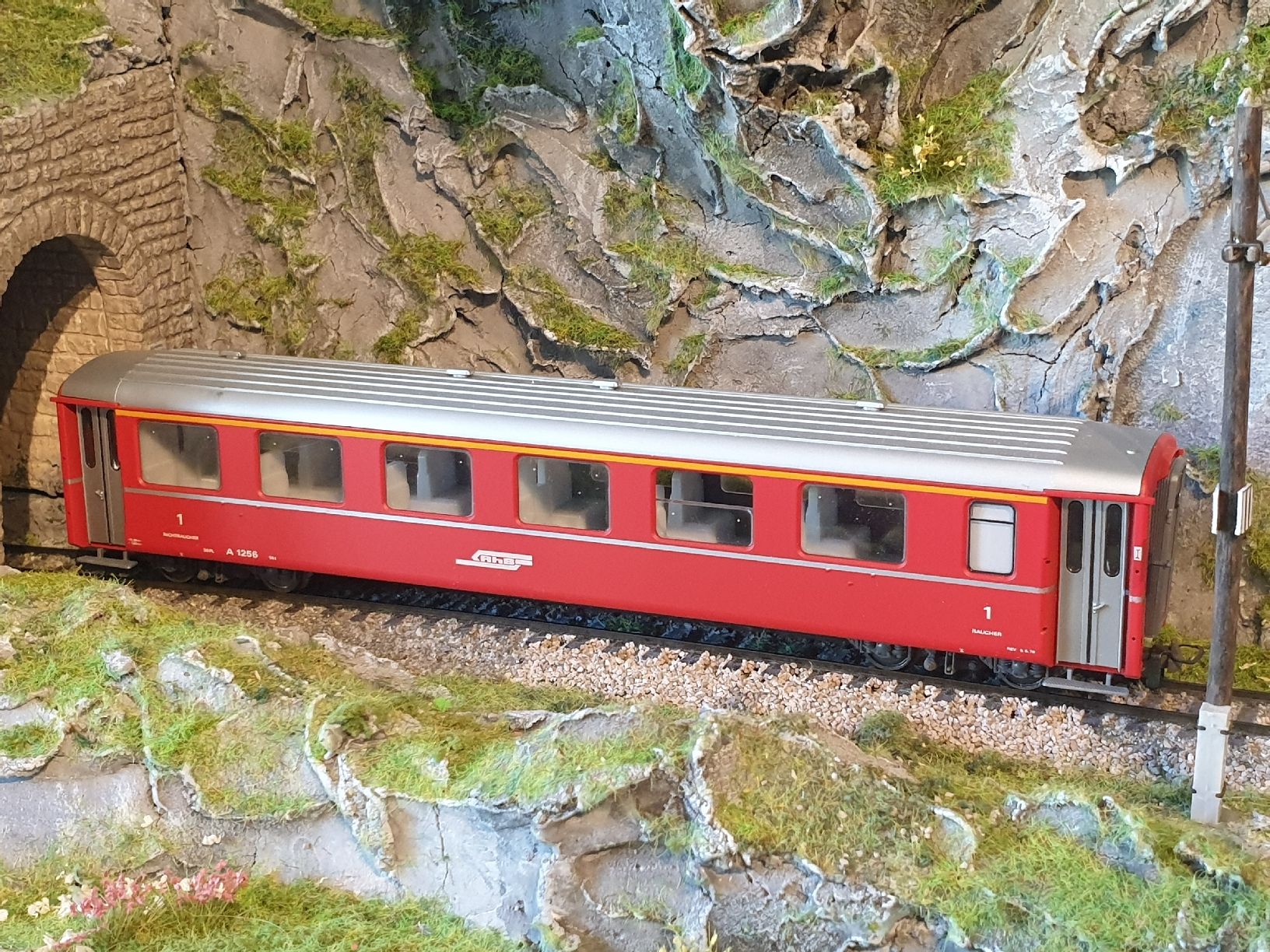 Bemo Modelleisenbahnen: Personenwagen A 1256 Bemo – Gebraucht aus Wil SG von bue_ff6k