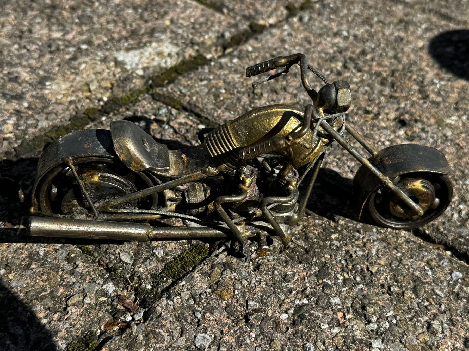 Tutte le decorazioni: Motorrad aus Metall - Deko – Usato da Egg b. Zürich venduto da Brocki_Insel_Egg 1