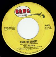 The McCoys – Hang On Sloopy, Vinyl Single 7"