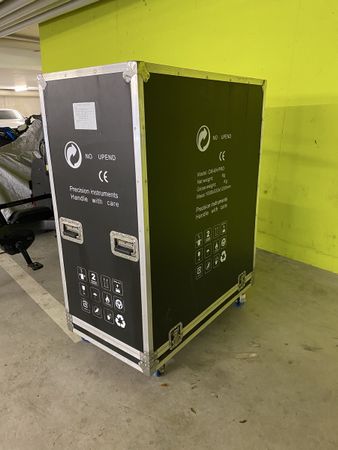 Flightcase auf Rollen