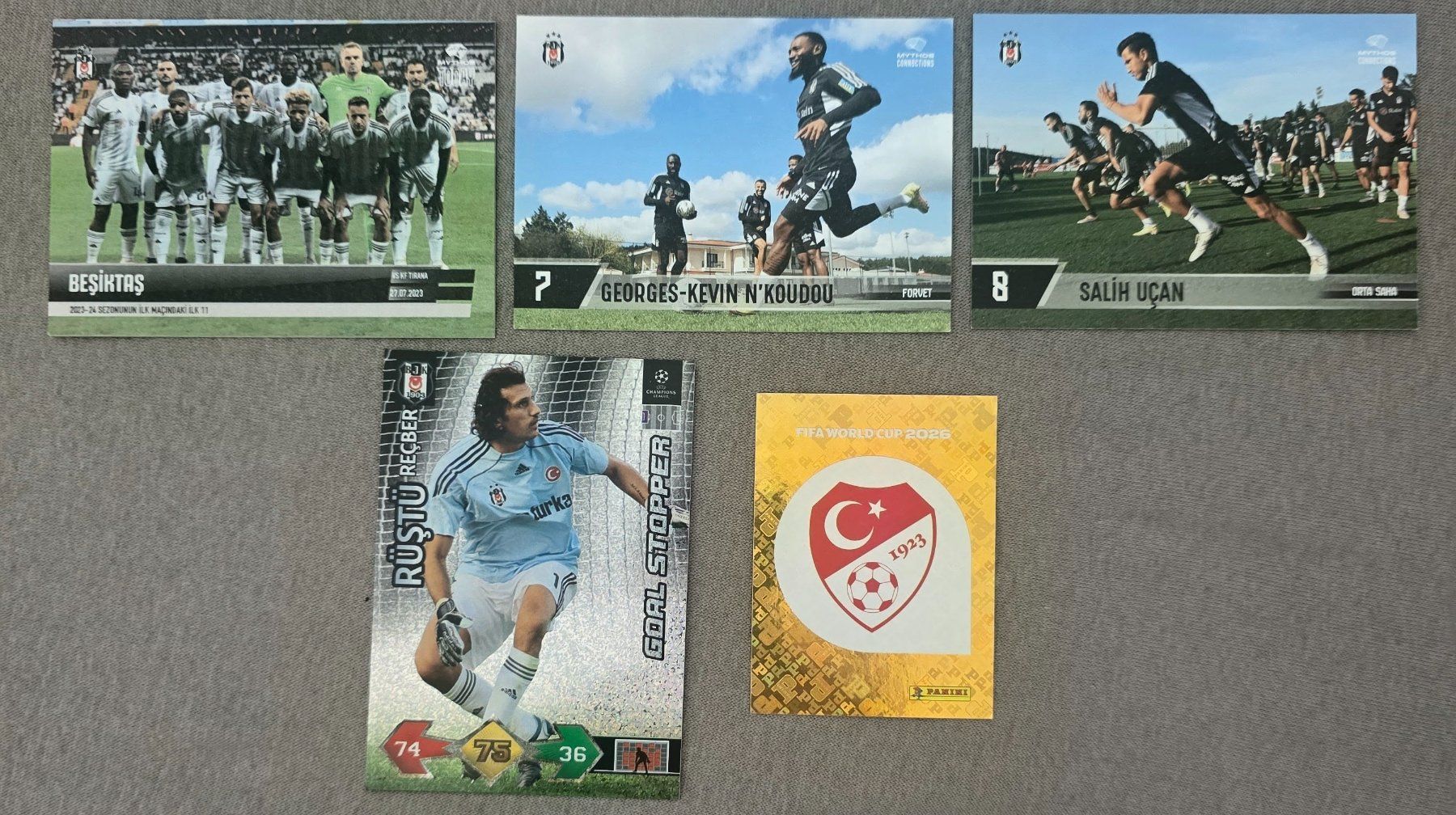 Sammelbilder & Trading cards: Besiktas Türkei Sammelkarten – Neu (gemäss Beschreibung) aus Dietikon von Saka0 2