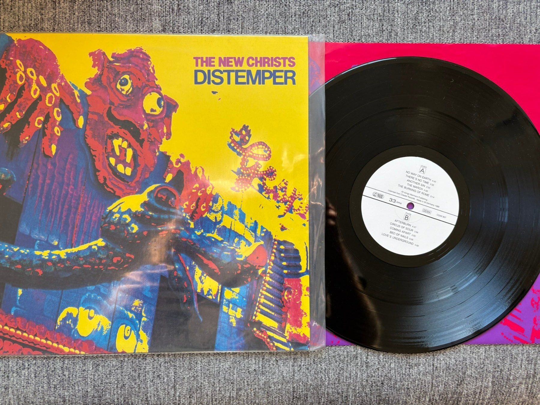 Schallplatten: The New Christ - Distemper - DE - 1989 – Gebraucht aus Zofingen von Bigron