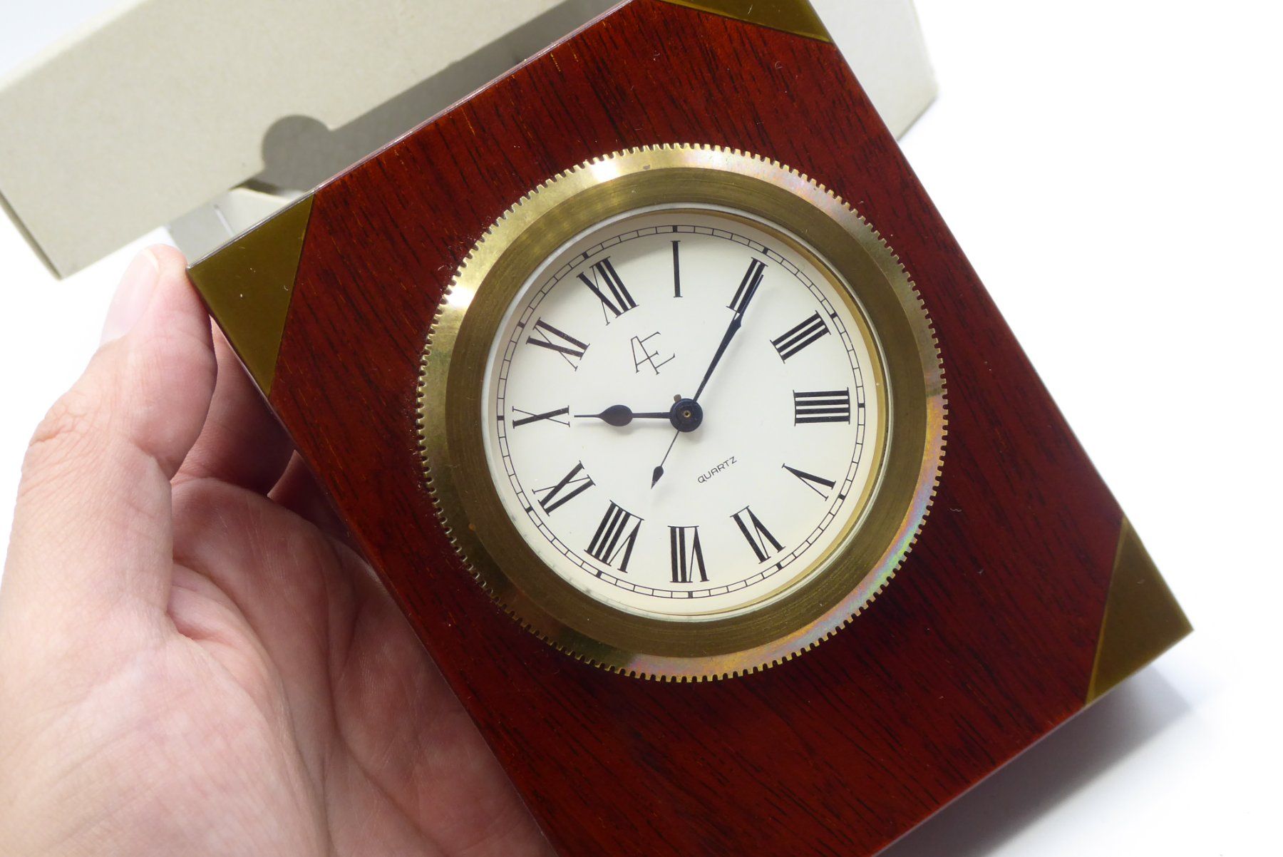 Orologi: IMHOF swiss made quartz Desk/Table Clock – Usato da Geneve venduto da adr_xk6n 7
