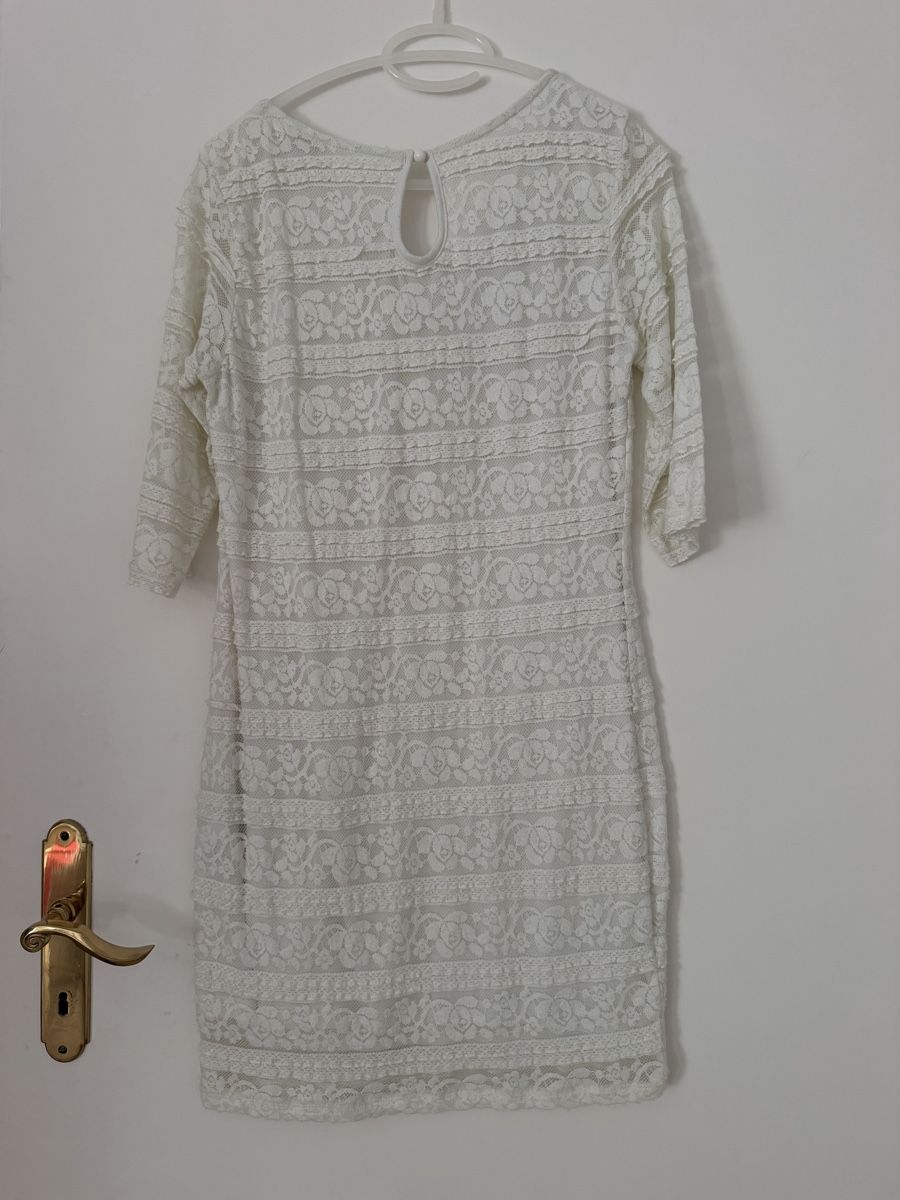Kleider: Robe blanche dentelle CLOCKHOUSE taille 42 – Neu (gemäss Beschreibung) aus Villeneuve VD von jxste_dani 2