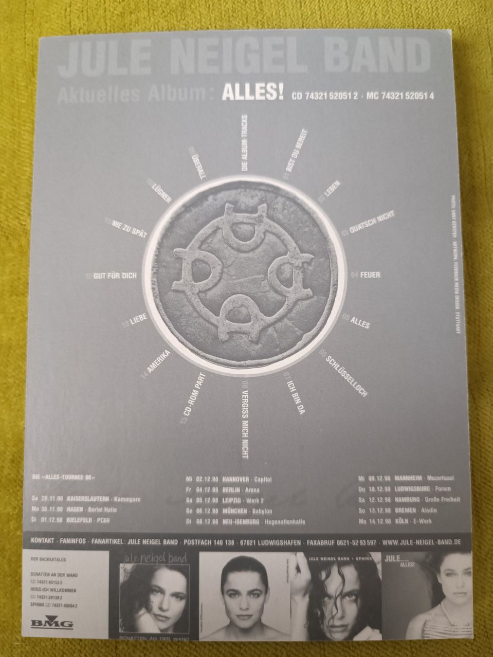 Autographes: Jule Neigel – D'occasion à Menziken par Artographs 1