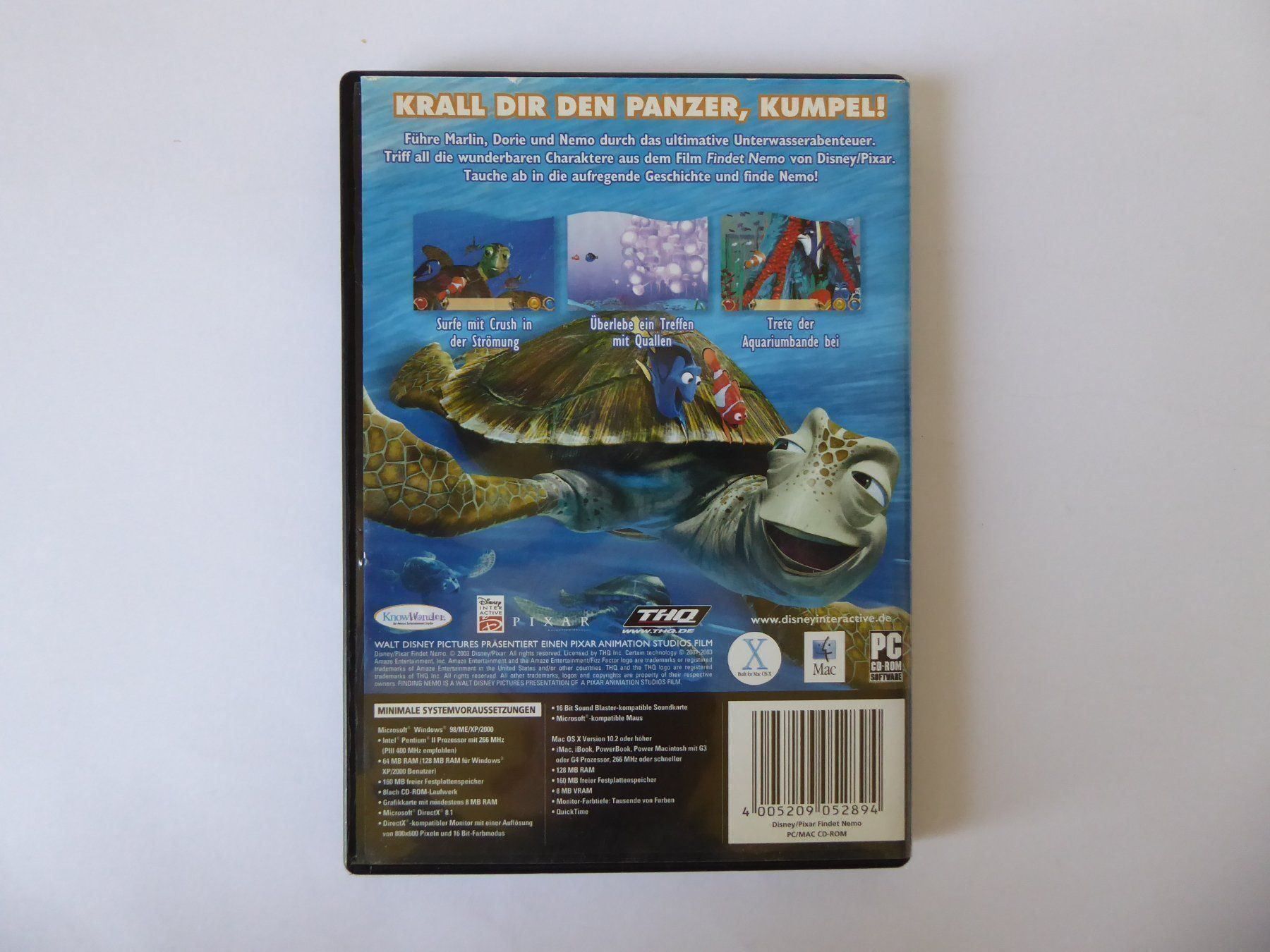 CD & DVD-Rohlinge: CD-Rom: Findet Nemo Disney Pixar, 2003 – Gebraucht aus Turbenthal von Panau 3