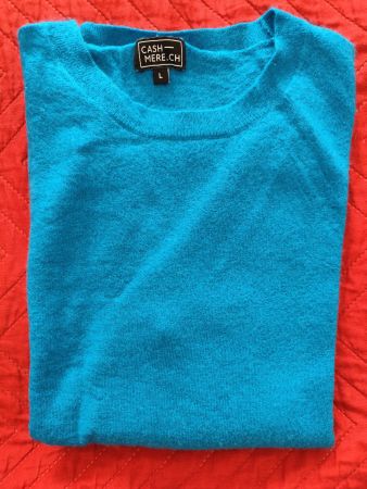 Pullover Kashmir. Trägt M/S