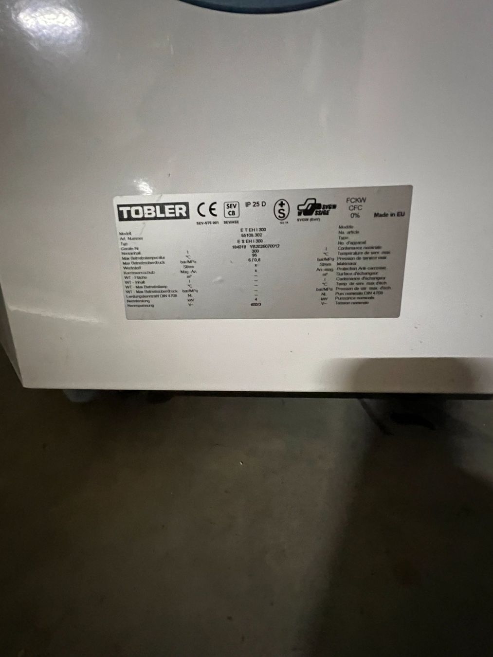 Sanitär: Boiler 300 Liter Elektro – Gebraucht aus Egerkingen von Kalkschutzboilerprof 2