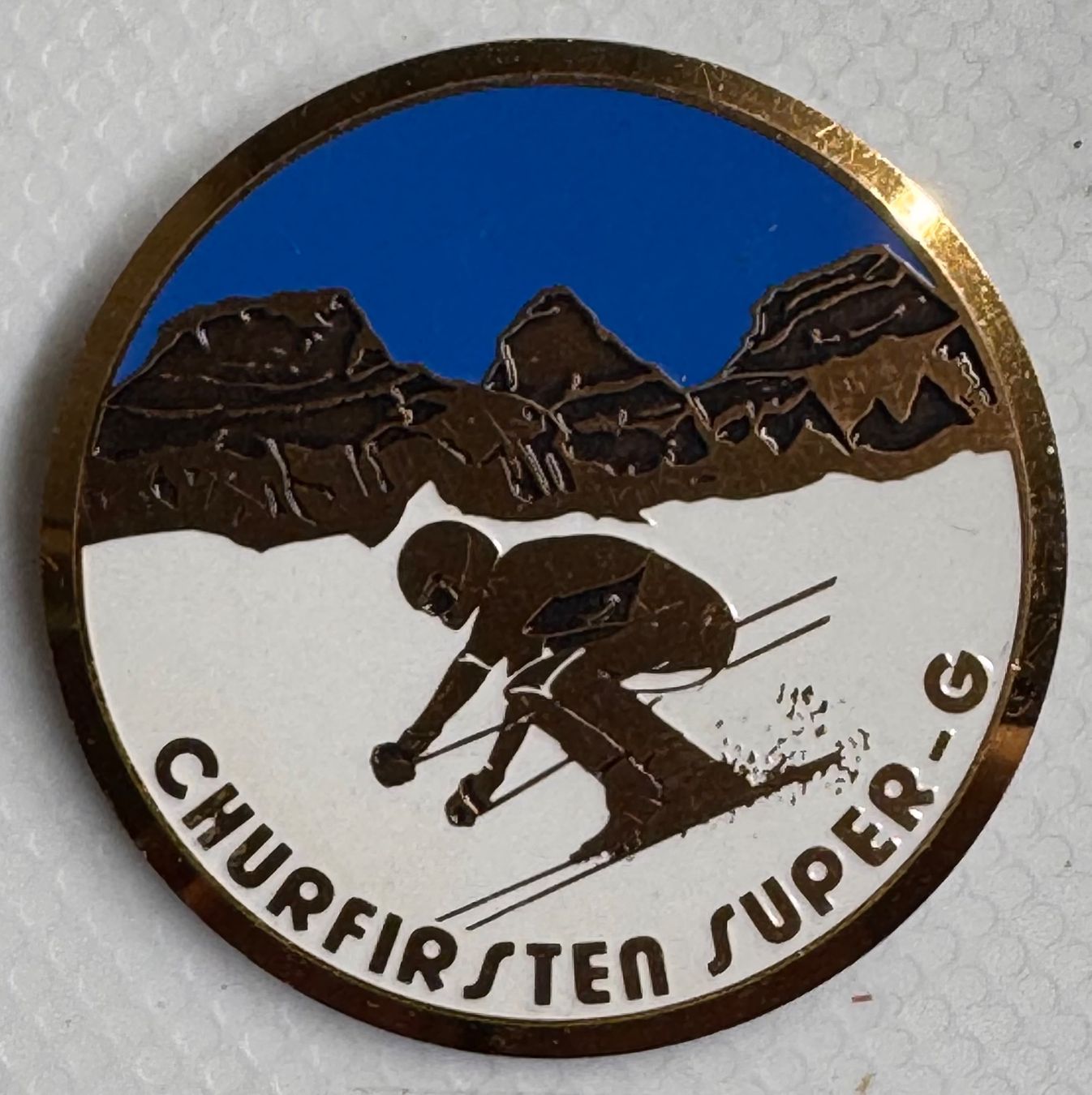 Placchette & Badge: Abzeichen, „CHURFURSTEN SUPER-G" – Usato da Andwil SG venduto da Ariisa1234