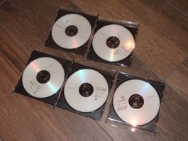 Lot de 5 DVD+R Sony 120 min / 4.7GB Neufs
