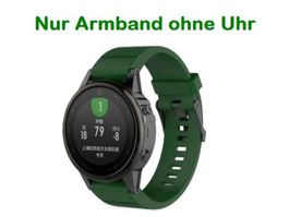 Garmin Fenix 8,(43mm) Smartwatch Silikon Sport Uhrenarmband