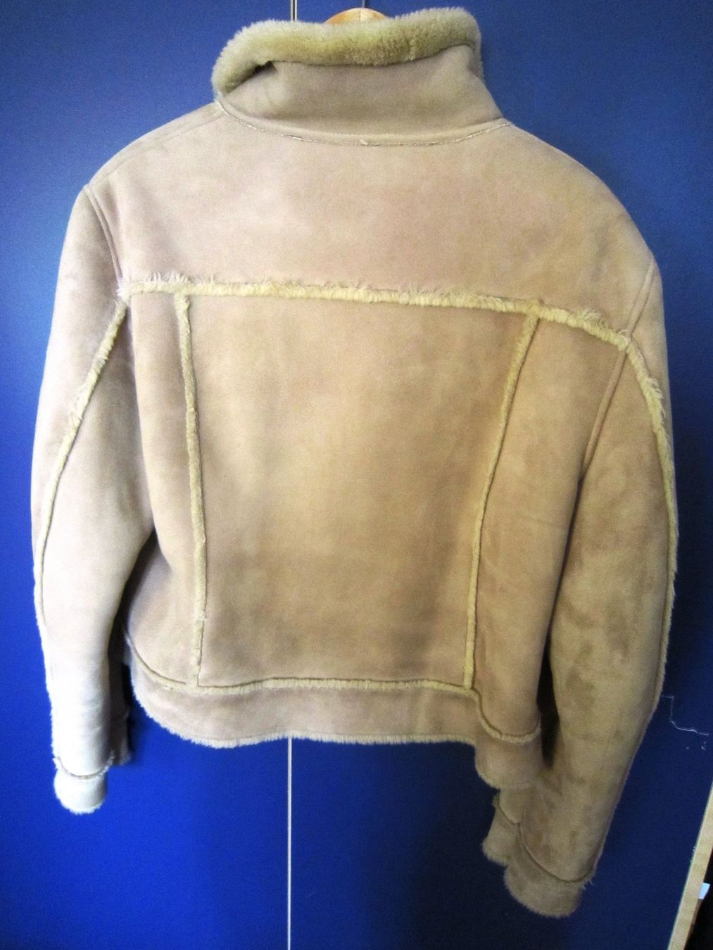 Giacche: Damen Lammfell-Imitat-Jacke USA – Usato da Schönenwerd venduto da Blackberry_2017 1